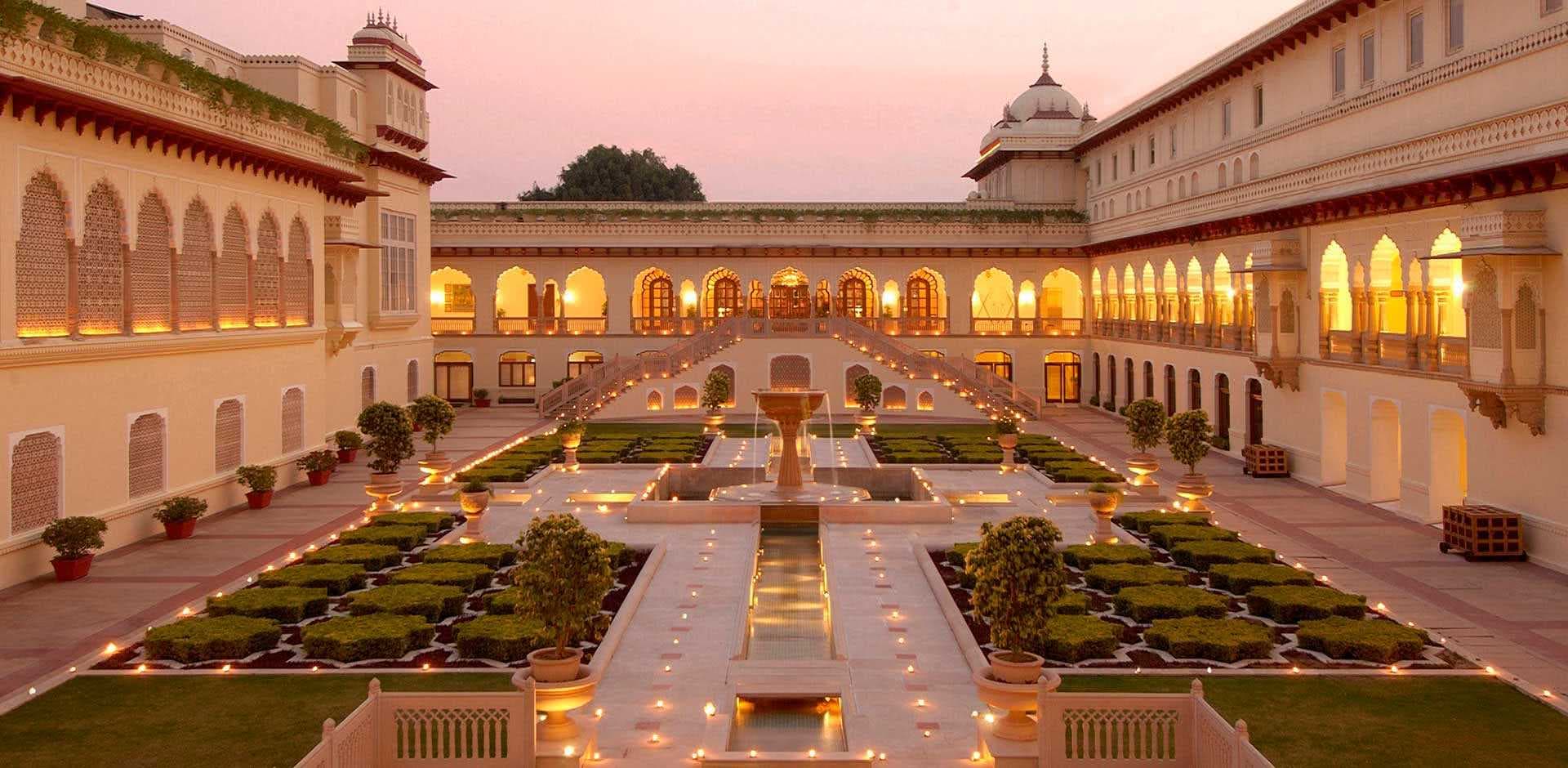 Verandah - Taj Rambagh